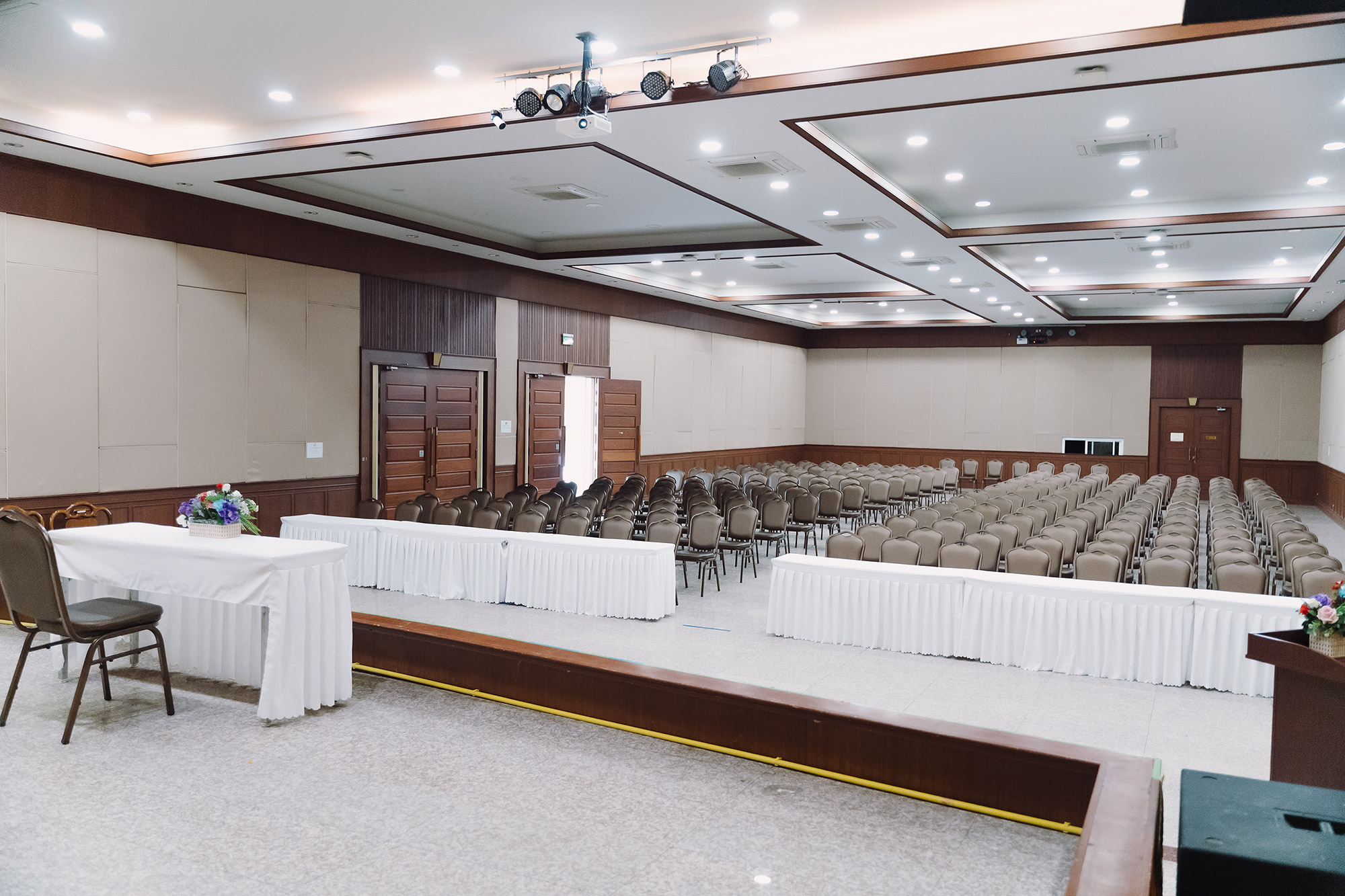 ห้องประชุมและจัดเลี้ยงของรีสอร์ท